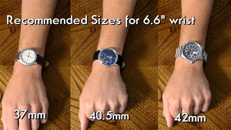 omega watch sizes